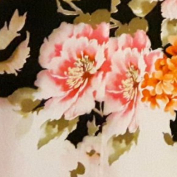 Nygard A-Line Retro Style Floral Skirt Plus Size - Picture 5 of 5